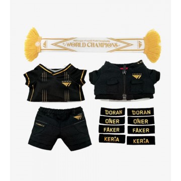 [Pre-Order] 2025 T1 World Champions Plush Uniform Set